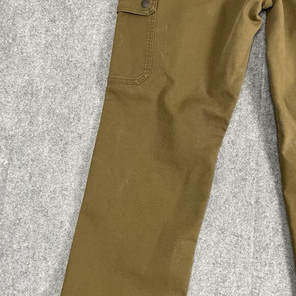 Duluth Trading DuluthFlex Fire Hose Relaxed Leg Cargo Pant Women 14 Fleece Lined - Picture 5 of 16